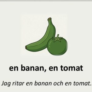 1.En banan en tomat (2)